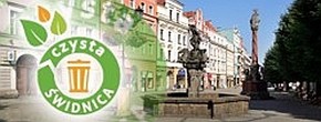 czysta świdnica, logotyp, rynek